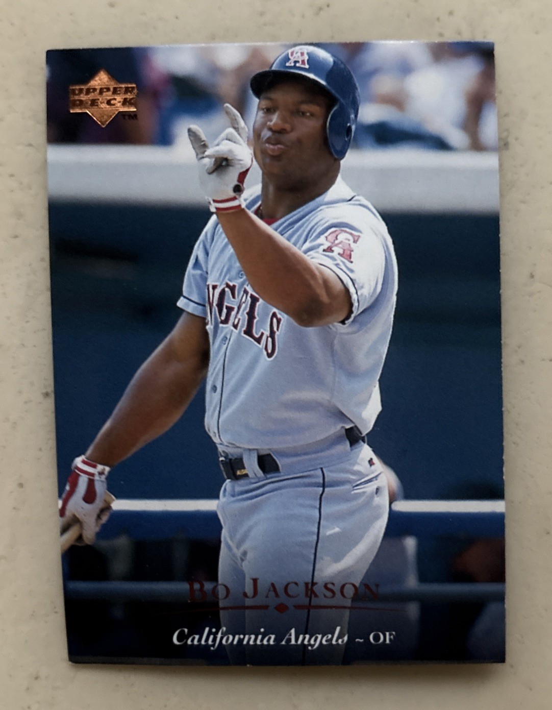1995 Upper Deck #20 - Bo Jackson - California Angels