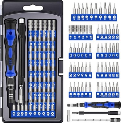 XOOL 62 in 1 Feinmechaniker Schraubendreher Set, Magnetisch für iPhone, Laptop,