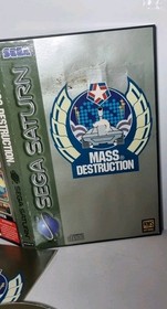 Mass Destruction Sega Saturn Video Game PAL UK Boxed Complete C.I.B 