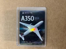 2022 Delta Airline Pilot Trading Card #60 Airbus A350