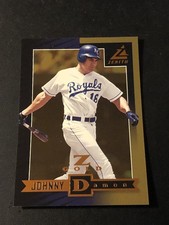 1998 Pinnacle Zenith Z Gold Johnny Damon #53 /100