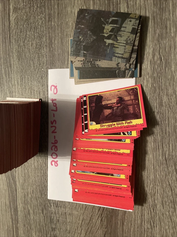 1979 Topps Alien 👾 30 Card Set; 20th Century / Fox . Mint No Duplicates - Image 2 of 3