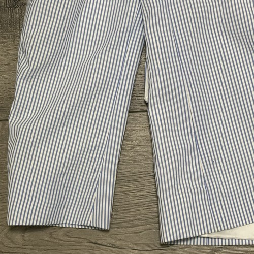 Brooks Brothers Boys Seersucker Blazer Blue White Cotton Nautical Sz 12 - Picture 10 of 11