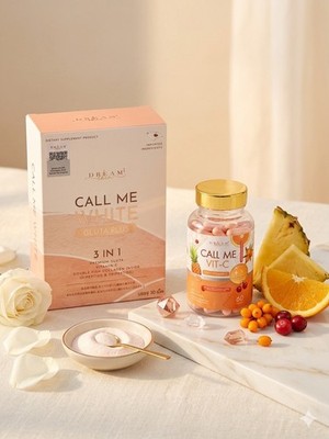 Call Me White Gluta Collagen Plus Supplement Anti-Aging Skin Whitening & Vit C