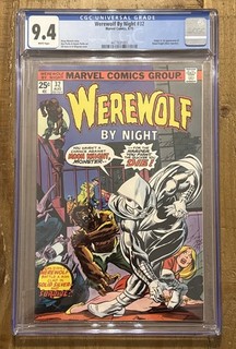 Werewolf By Night #32 CGC 9.4 White Pages 1st Appearance Moon Knight