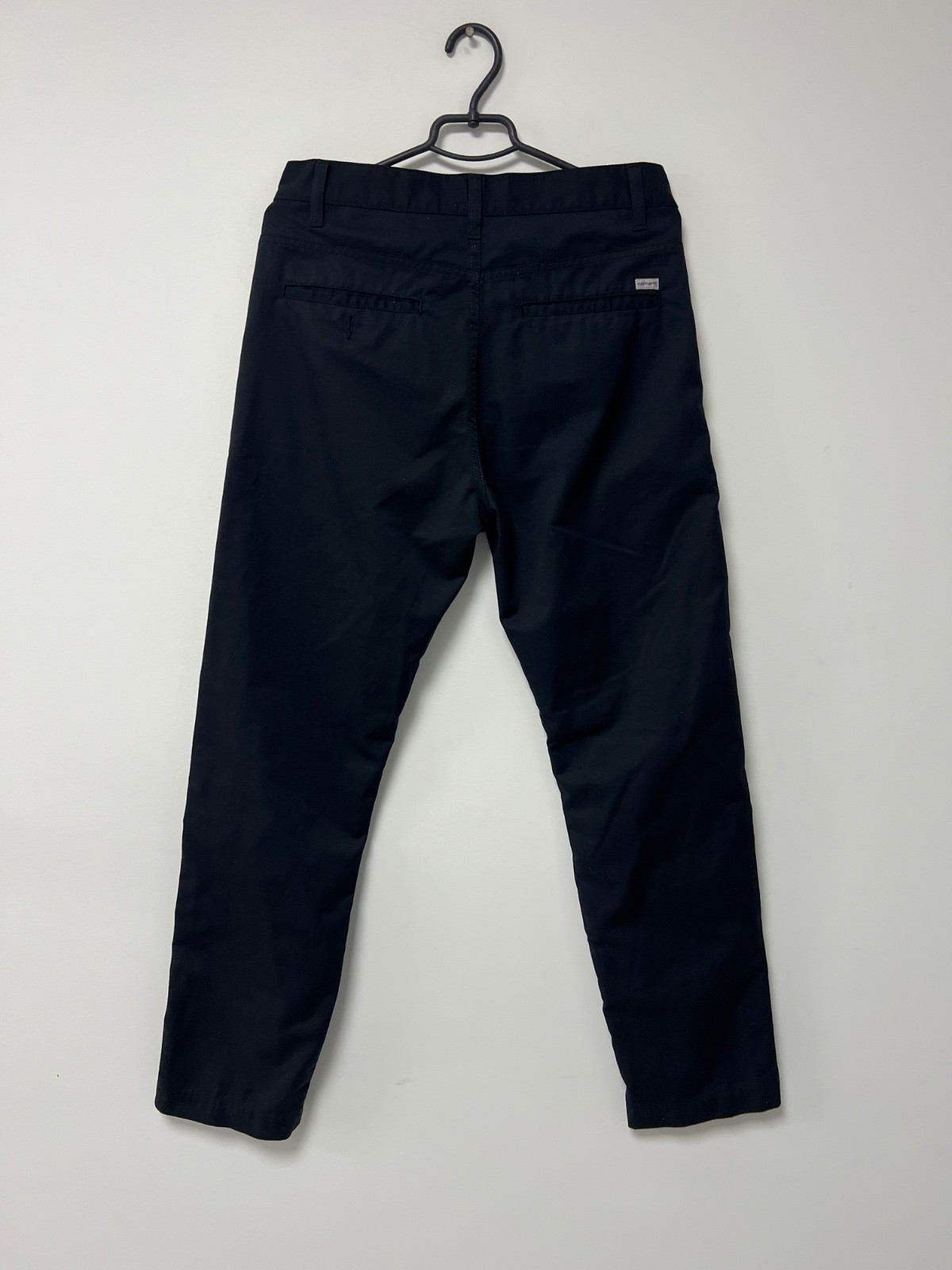Carhartt Wip Classic Pants Navy Blue Y2K Rare Streetwear Casual Mens Sz 31x32 image 3
