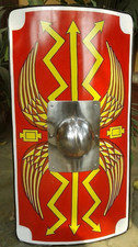 Roman Armor Shield 28'' Fully Functional Medieval Roman Scutum