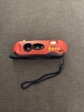 Vintage POLAROID i-Zone Instant Pocket Film Camera RED BLUE- TESTED NO FILM