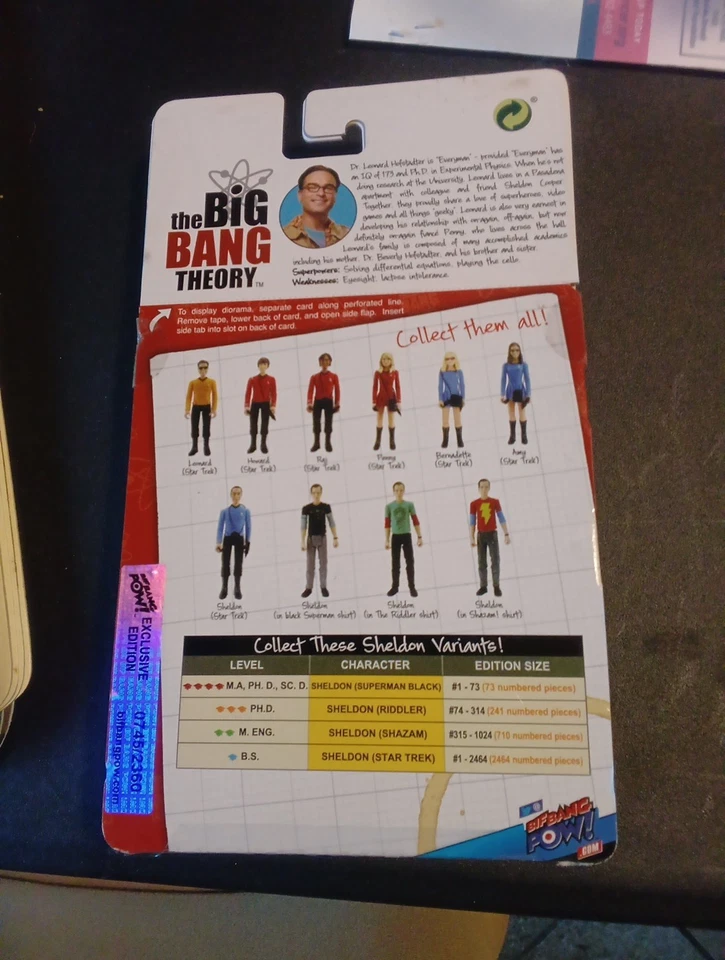 The Big Bang Theory Leonard Star Trek Cosplay Outfit Convention Exclusive 0745 - Image 4 of 4