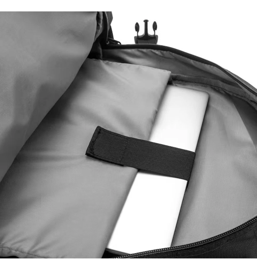 Traveler's ChoiceTech Travel 19 pulgadas Mochila de equipaje gris con USB incorporado... Foto 3 de 4