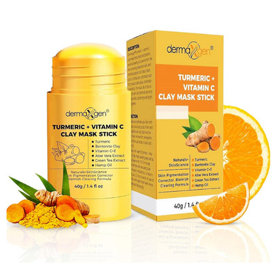 Organic Vitamin C Clay Mask Stick   Detox Clay Face Mask Stick for Acne Scars