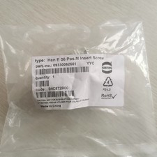 1pcs HARTING 09330062601 6-pin Male Connector