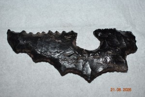 BEAUTIFUL MAYAN ECCENTRIC BLOODLETTER 5"