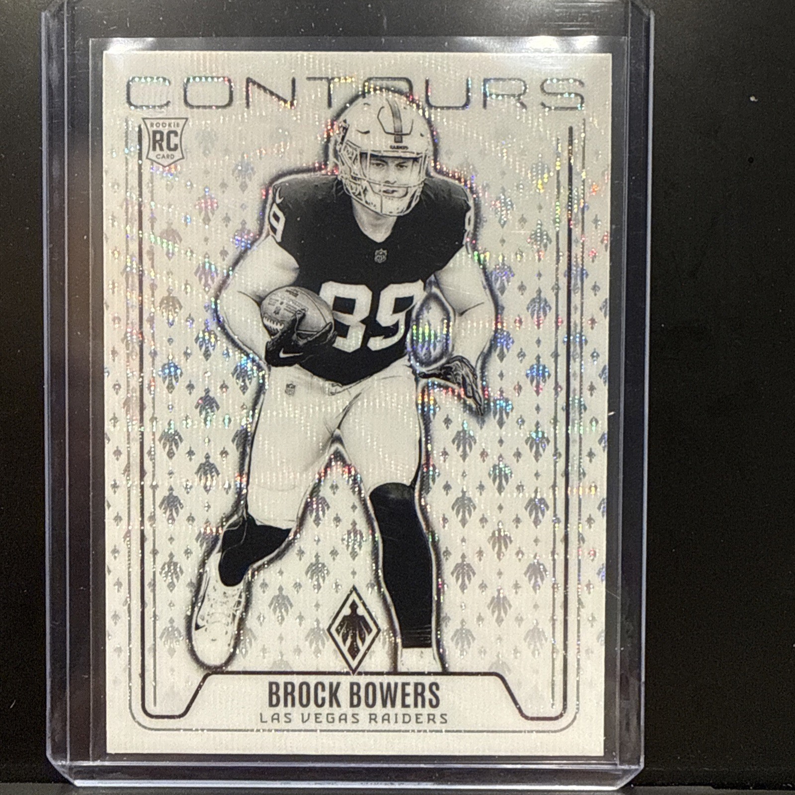 2024 Panini Phoenix - Contours Brock Bowers #CON-BBS Wave (RC)