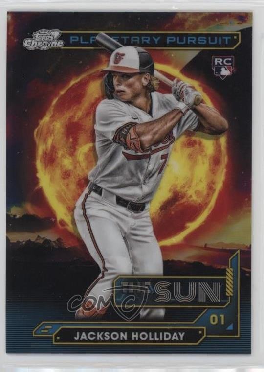 2024 Topps Cosmic Chrome Planetary Pursuit Sun Jackson Holliday Rookie RC 1lk6