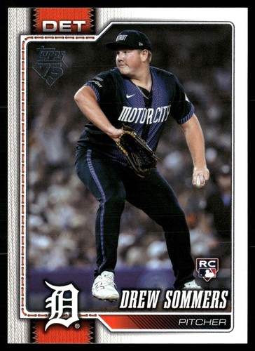 2026 Topps Series 2 Drew Sommers #387 card