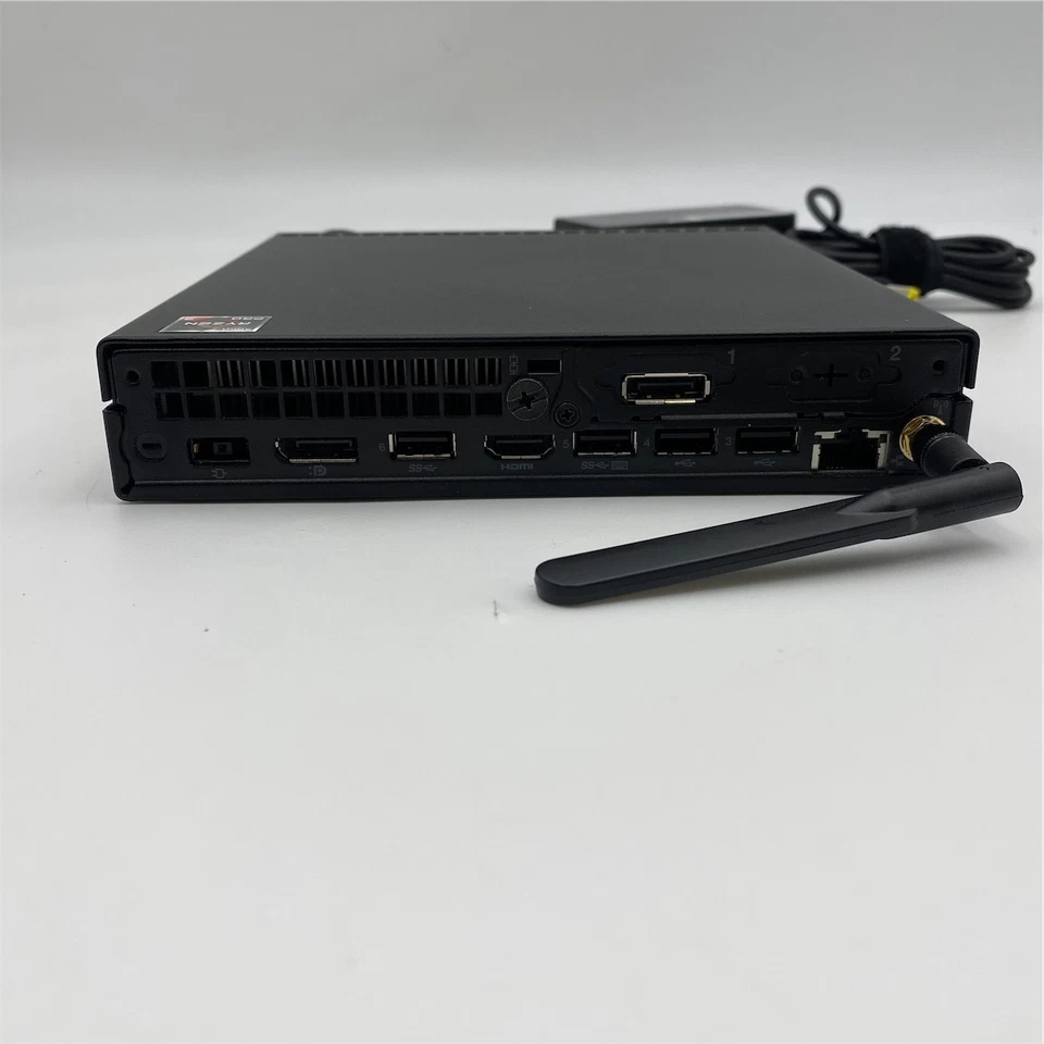 Lenovo ThinkCentre M75q AMD Ryzen 3 4350GE 8GB RAM 128GB SSD - Image 2 of 4