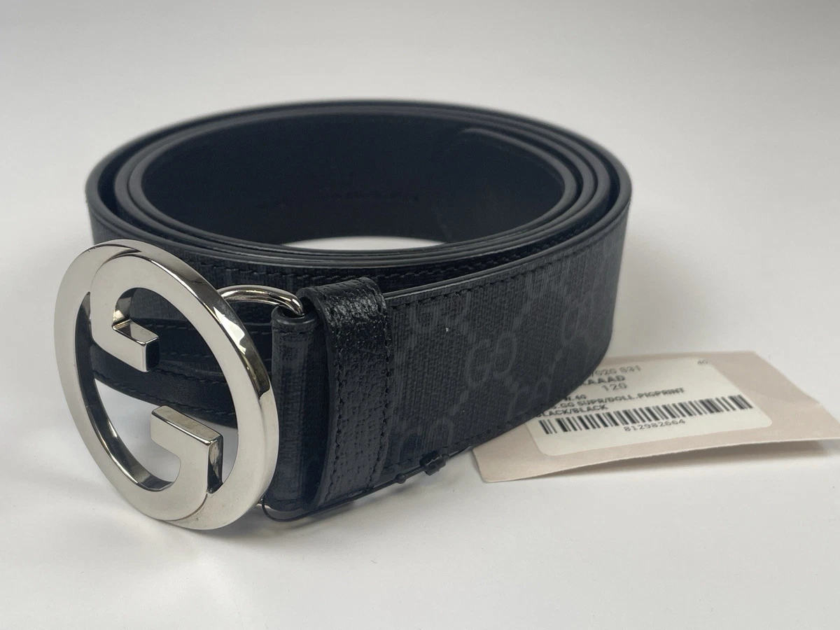 Gucci Interlocking Belt In Men's Belts for sale | eBay