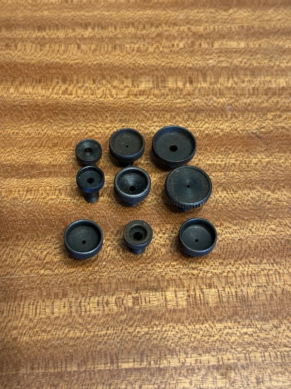 Lot Of Vintage Peep Sight Apertures