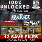 NBA NFL NHL FIFA Soccer Sega Street vol 1 vol 2 vol 3 v3 hitz hits Gamecube Card