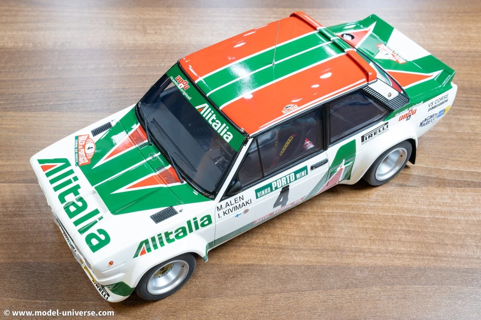 Otto Mobile - 1:12 Fiat 131 Abarth Ganador Rally Portugal 1978 Markku Alen - L... Foto 4 de 4