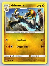 Hakamo-o 99/145 SM - Guardians Rising Pokemon Card - NM