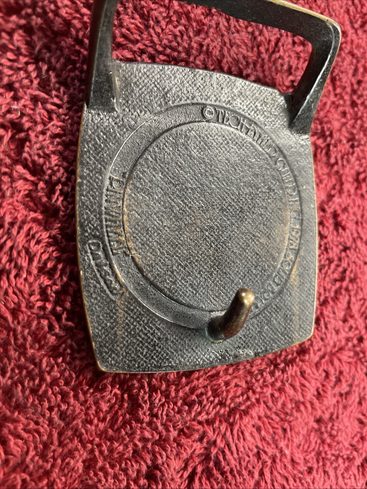 Tech Ether Guild Pinwheel Solid Brass 1978 Vintag… - image 7