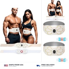 ABS Stimulator Abdominal Massager with Heat, ...