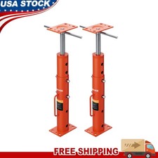 2x Adjustable Floor Jack Post House Floor Leveling Lift 19-36height Heavy Duty