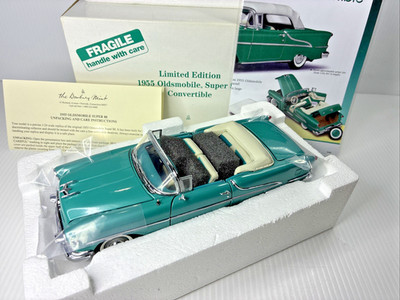 DANBURY MINT RARE L.E. 1955 OLDSMOBILE SUPER 88 CONV. LNIB 1:24 LOW #333 SHARP