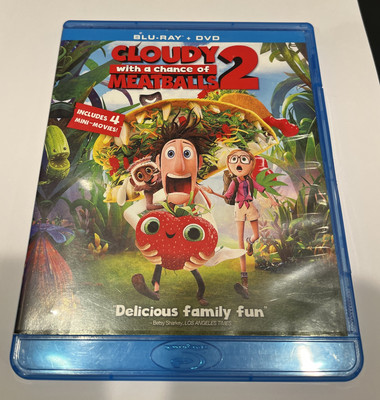 Cloudy with a Chance of Meatballs 2 (Blu-Ray + DVD) Includes 4 Mini-Movies