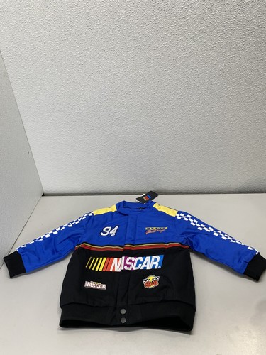 Nascar Official Licensed Kids Harbour Blue Jacket Size 3-4 Multicolor