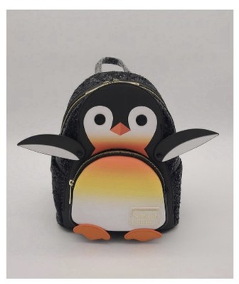 Seaworld Exculsive Loungefly Sequin Penguin Mini Backpack NWT SeaWorld Loungefly Penguin Sequin Mini | Mercari main image 4