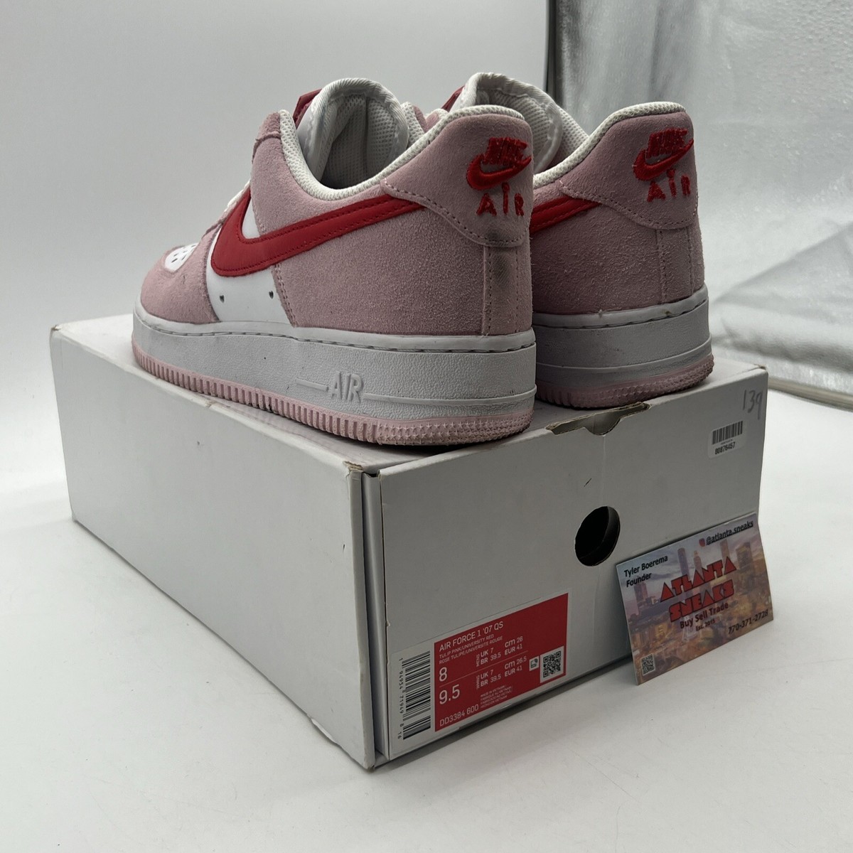 air force 1 university red rose