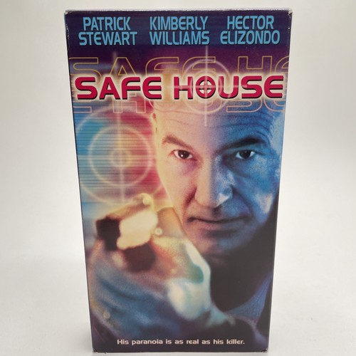 Safe House (VHS) Patrick Stewart Showtime Thriller Movie