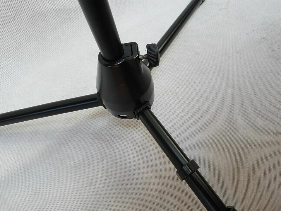 MIKROFONSTÄNDER - DJ -  bis 156cm - MIT GALGEN - MIKROPHON STATIV - MICRO - MIC2 - Bild 2 von 3