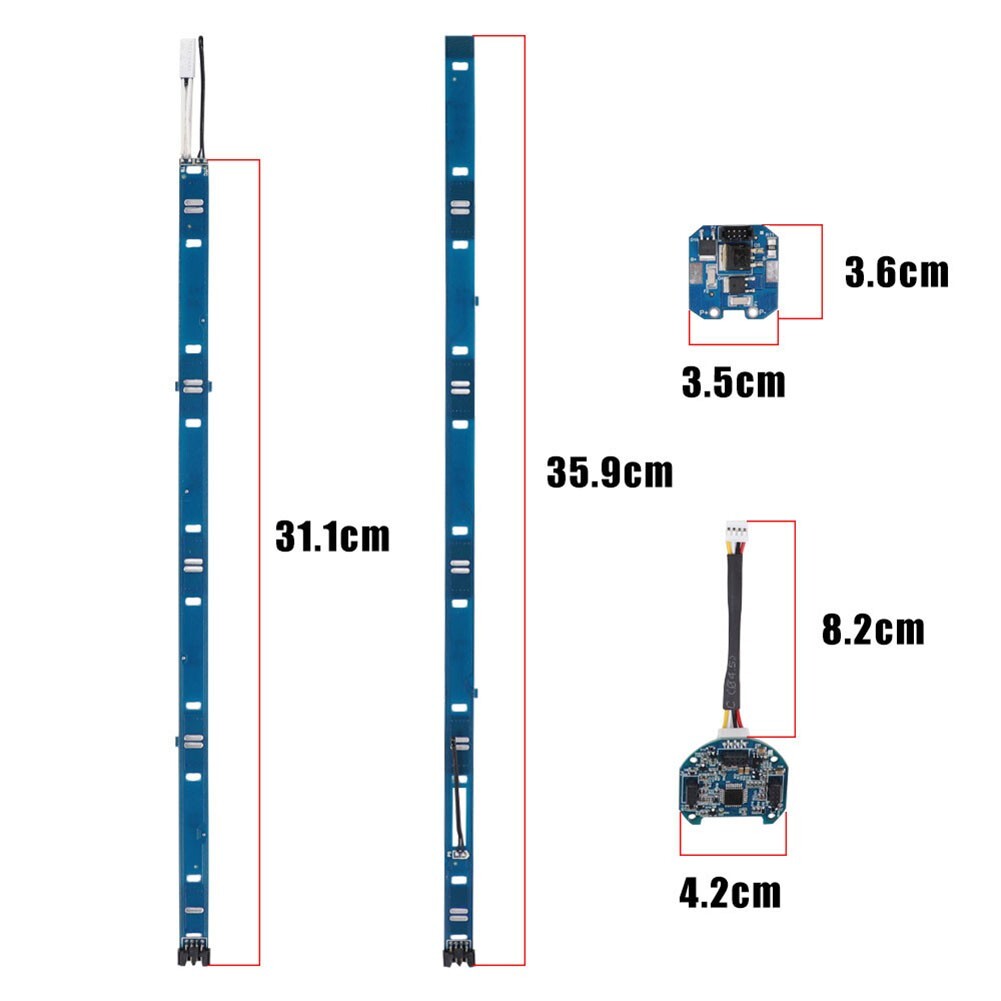 Batteries Protected with Lightweight Panel for Ninebot Electric Scooters-image