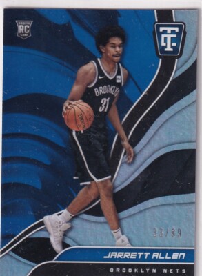2017-18 Panini Totally Certified NBA No. 121 Jarrett Allen Rookie 33/99