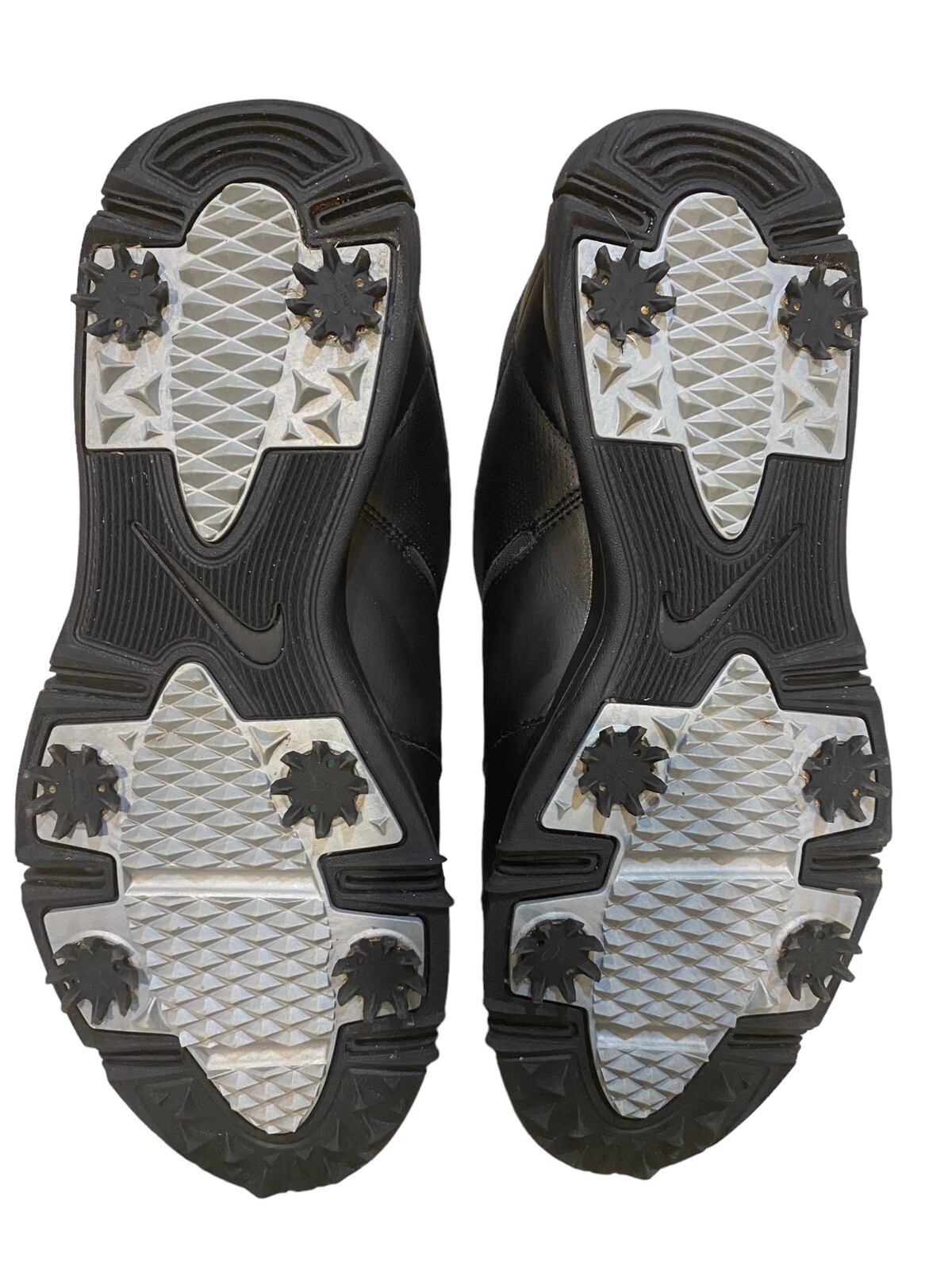 Nike Durasport 4 Mens Golf Shoes Sz 12 844550 001 Black Leather Soft