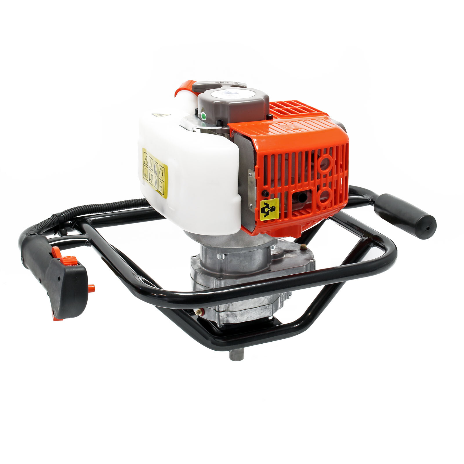 Erdlochbohrer 1.4 kW 1,9 PS 52ccm Benzin Erdbohrer Pfahlbohrer Motorerdbohrer