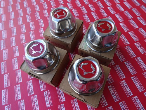 1971 1972 1973 1974 1975 1976 Toyota 1000 KP30 KP31 ST SR Wheels Caps Set - Picture 5 of 9