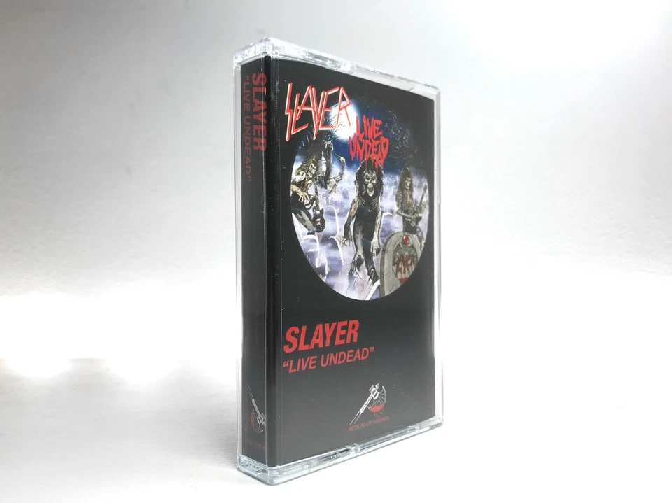 Slayer LIVE UNDEAD EP Cassette 3984-15789-4 **REMASTERED** NEAR MINT CONDITION - Image 2 of 4