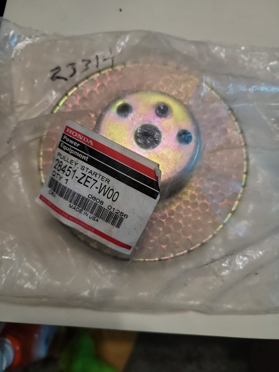 28451-ZE7-W00 HONDA Pulley Starter | eBay