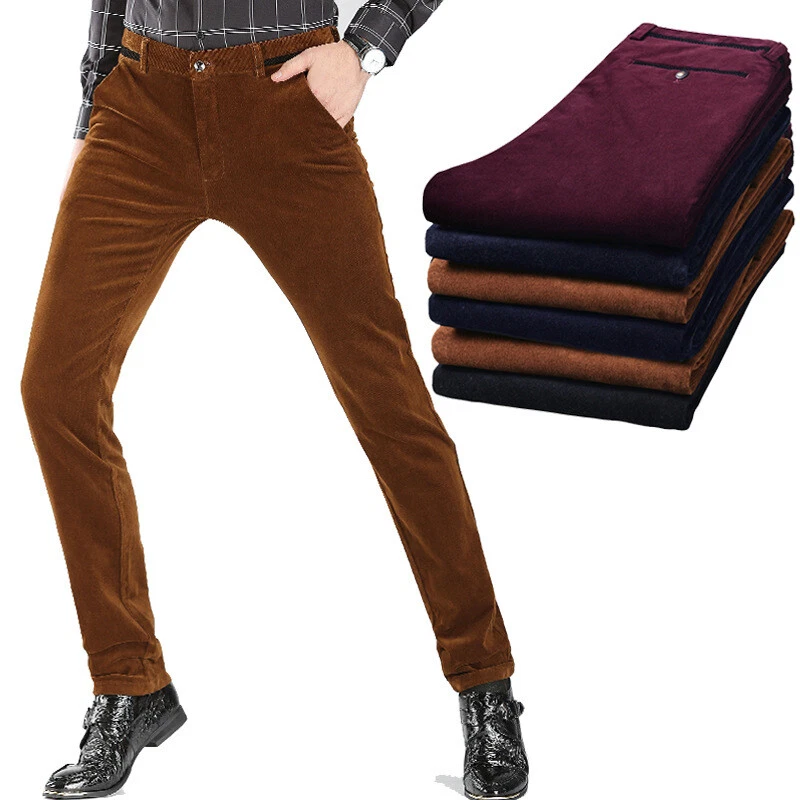 Cropped corduroy hotsell trousers mens