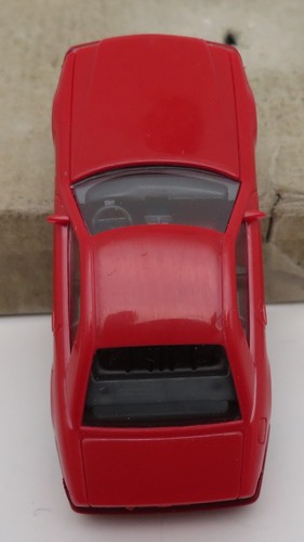 Micro Wiking Ho 1/87 Mercedes Benz 500 SL Coupe Red #14141 No Box - Picture 17 of 24