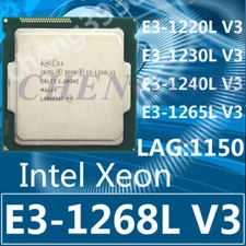 Intel  E3-1220LV3 E3-1230LV3 E3-1240LV3 E3-1265LV3 E3-1268LV3 LGA1150 CPU 
