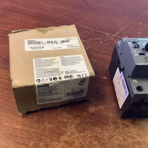 Siemens 3RV2021-4EA15-0BA0 Special Type Circuit Breaker SO For Motor Protection