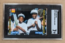 2000 SI FOR KIDS #877 VENUS AND SERENA WILLIAMS SGC 7 NM 