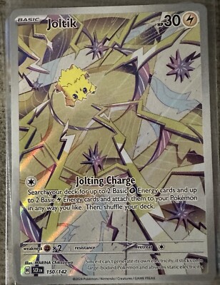 joltik pokemon card value Joltik 150/142 Illustration rare Pokemon Stellar Crown SV7 NM