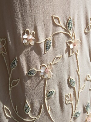 Christian Dior By John Galliano S/S 2007 Vintage Beige Christian Dior By John Galliano S/S 2007 Vintage Beige